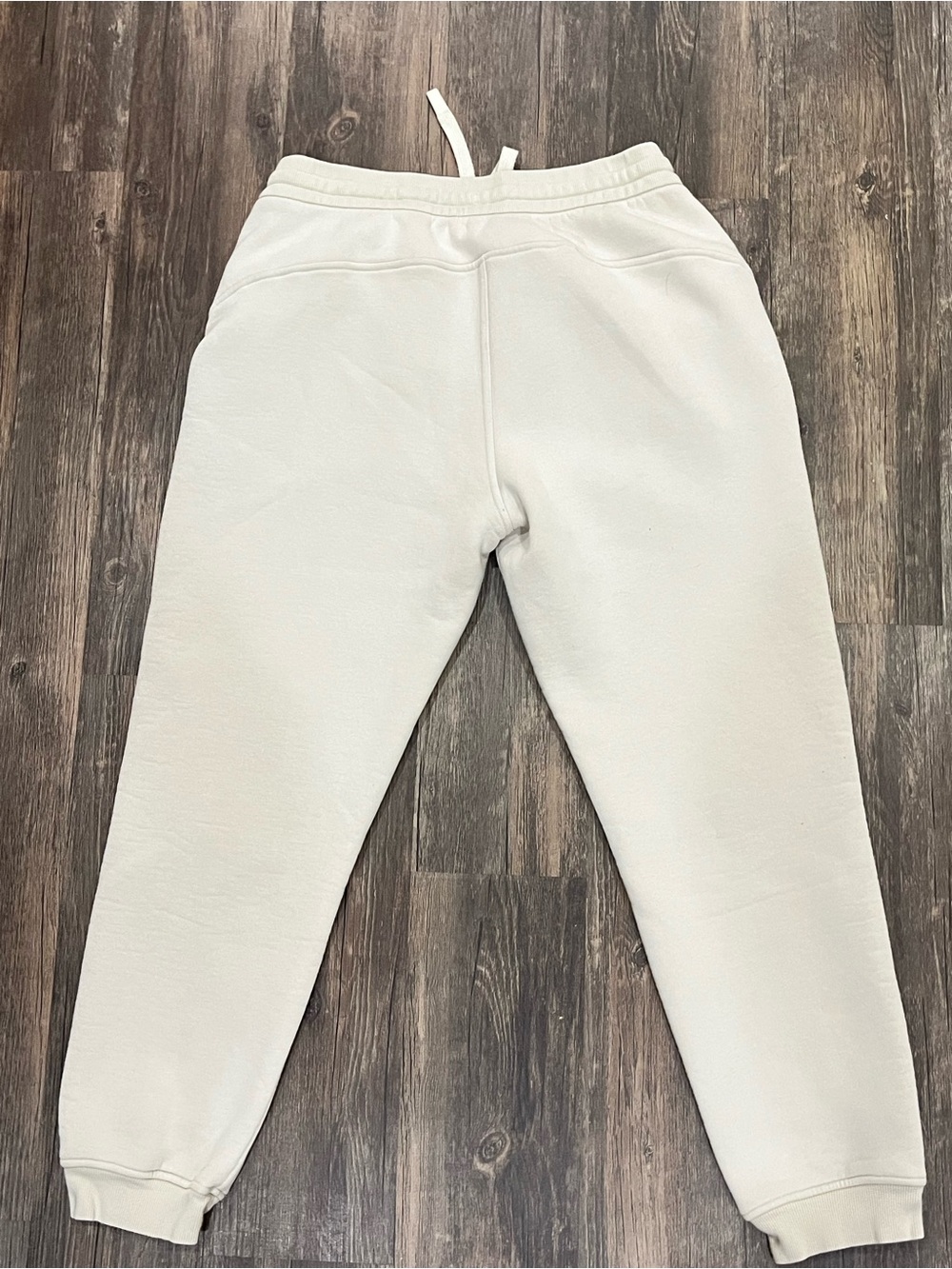 Colorfulkoala Women’s Fleece Jogger Sweatpants Ivory Cream Size L